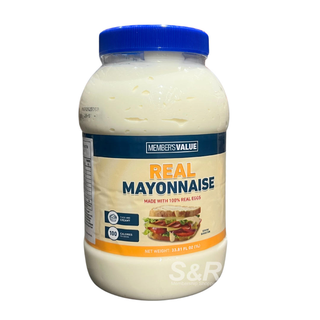 Member’s Value Real Mayonnaise 1L Member’s Value Real Mayonnaise 1L